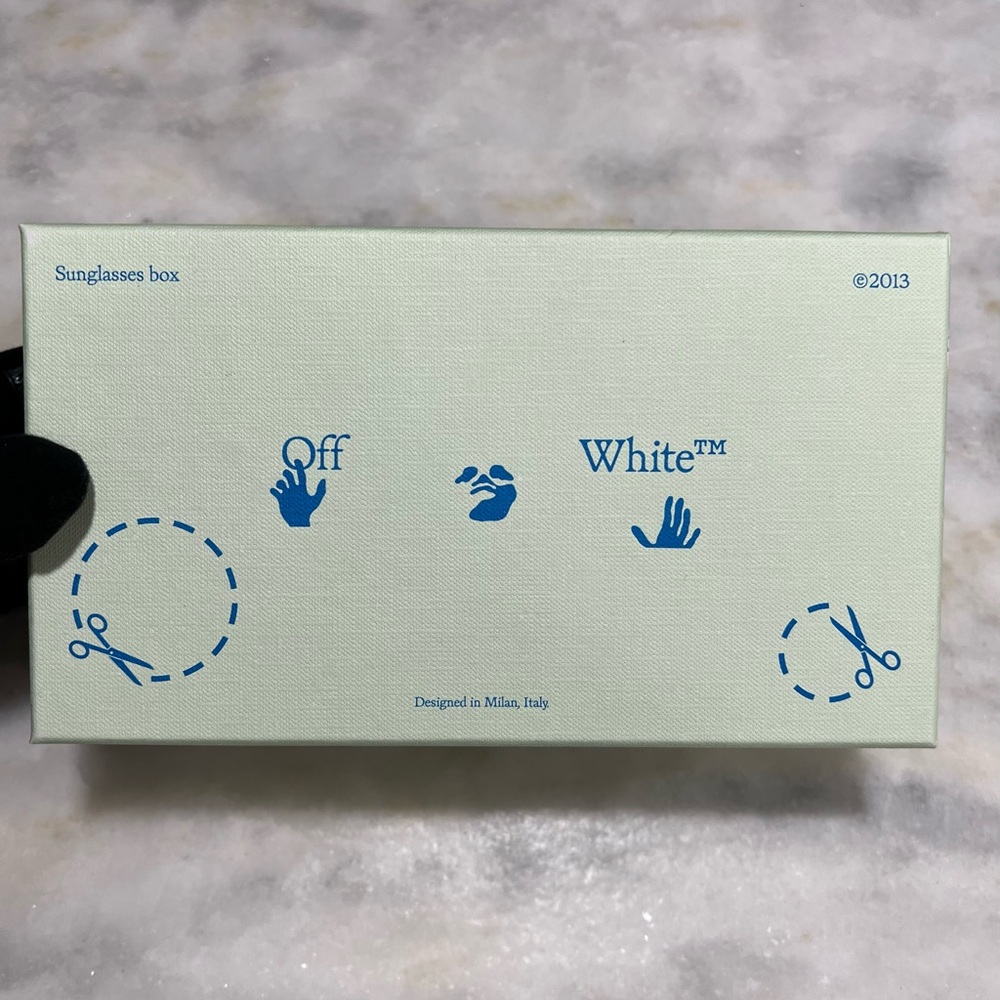 OFF-WHITE Marfa Rectangular Frame Sunglasses - image 2